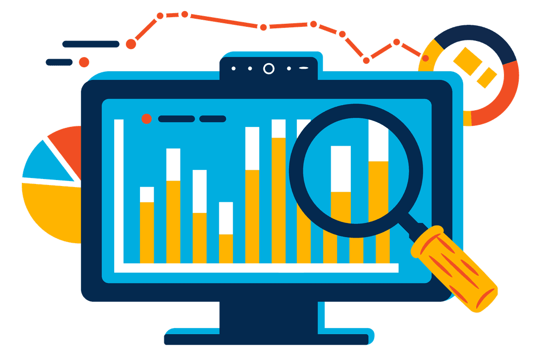데이터 분석 일러스트